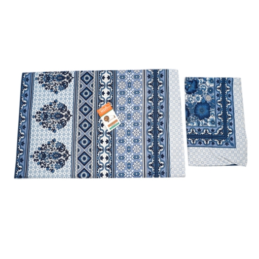 Cotton  Bedsheet Double With Pillow Cover ( King Size)
